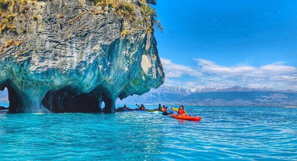 Capilla de Marmol Marble Chapels Carretera Austral Chile  