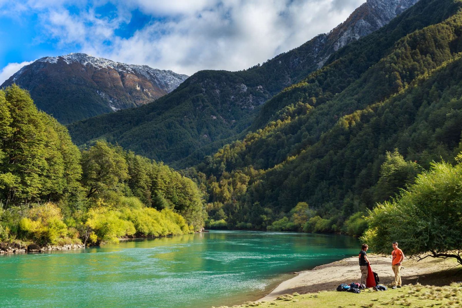River Aysen Chile Carretera Austral Patagonia