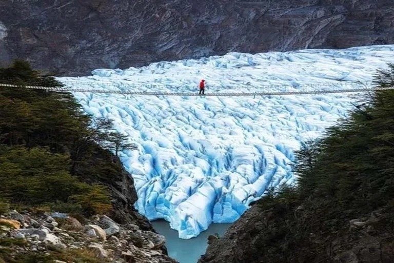 Grey Glacier Torres del Paine National Park Patagonia Chile