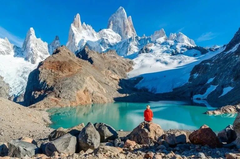 El Chalten Patagonia Argentina Fitz Roy Laguna de Los tres