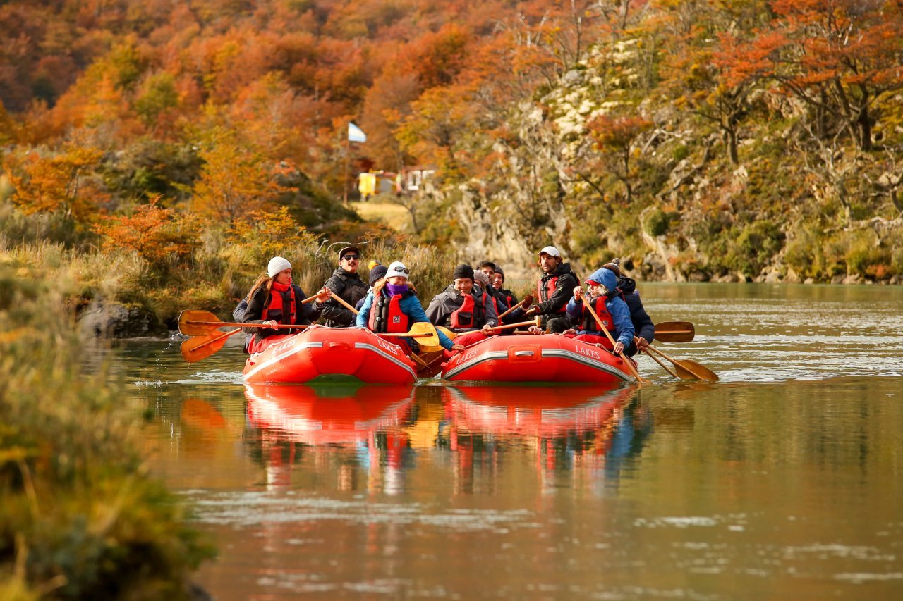 tierra del fuego national park canoeing