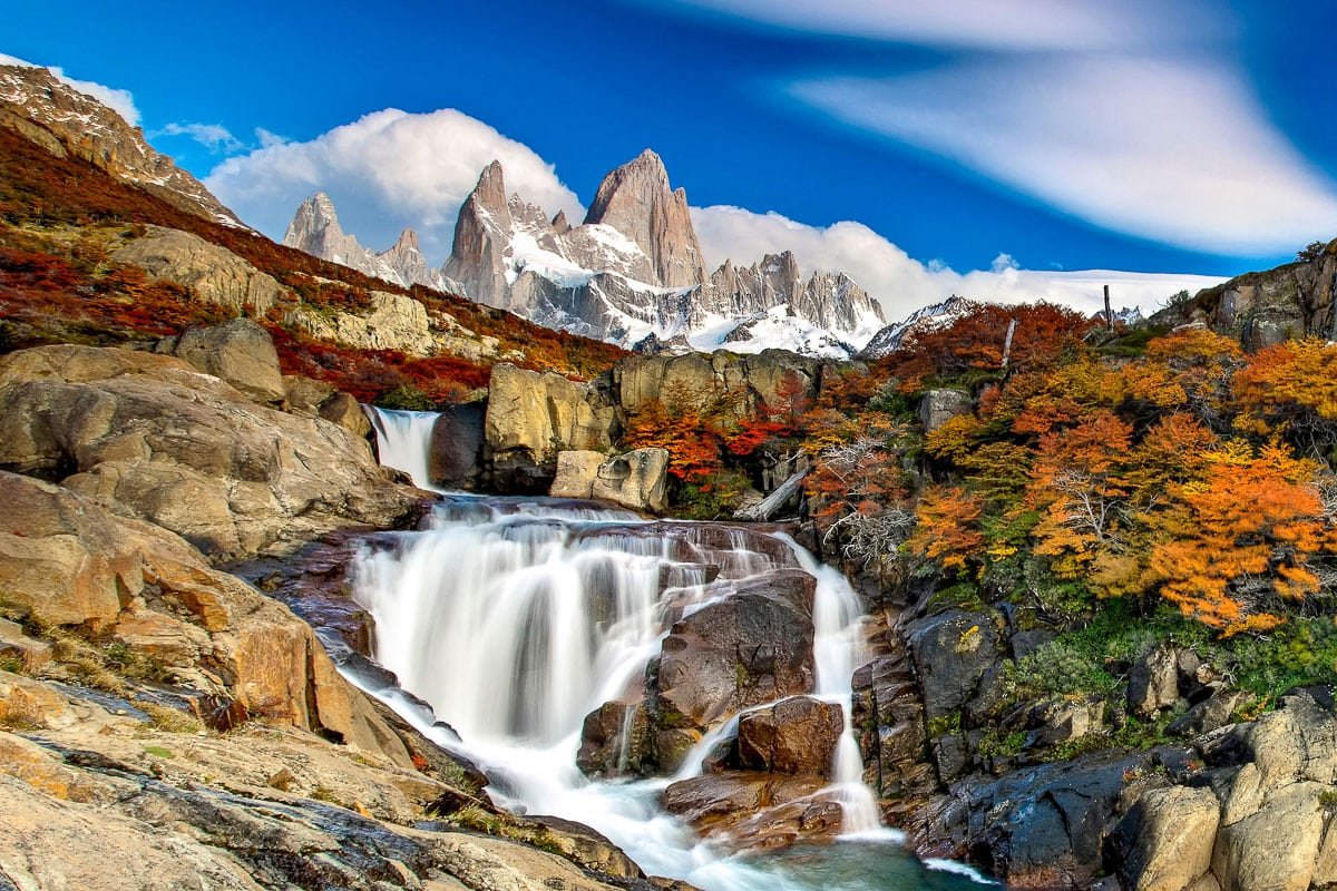 el chalten cascada 