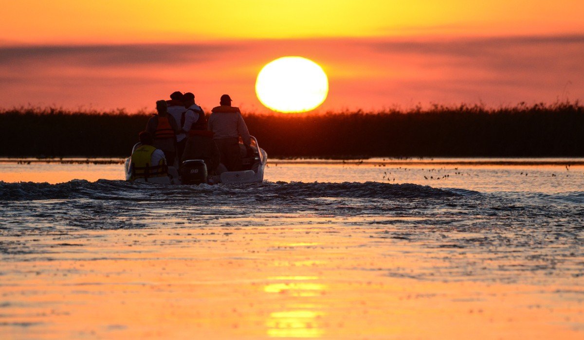 ibera wetlands argentina  sunset